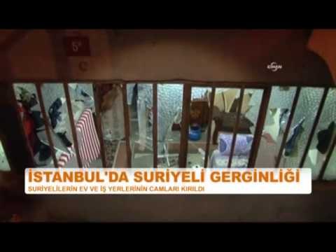 PERLESHJE NE STAMBOLL MES QYTETAREVE DHE POLICISE PER SHKAK TE REFUGJATEVE SIRIANE LAJM