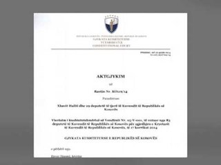 ARGUMENTIMI I KUSHTETUESES NE KOSOVE,PRITET PERSERITJA E SEANCES KONSTITUIVE LAJM