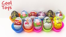 11 Surprise Eggs Frozen, Inside Out, Ninja Turtle, Peppa Pig, Cars, Sponge Bob by CoolToys