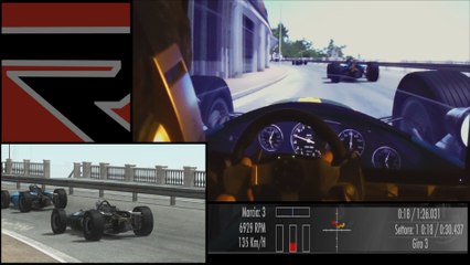 rFactor 2: Brabham BT20, Race at Monaco '66 vs AI 120% [My POV + TV Cam]