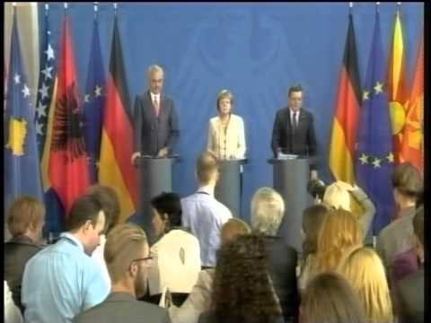 KANCELARJA MERKEL DHE PRESIDENTI KE BARROSO MBESHTETJE PER INTEGRIMIN E BALLKANIT NE BE LAJM