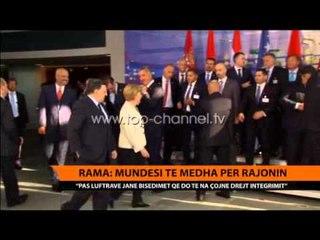 Rama: Mundësi të mëdha për rajonin - Top Channel Albania - News - Lajme