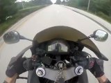 Man On Motorcycle Outruns Cop Trying To Pull Him Over