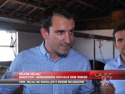 Fier, Veliaj në shkollën e mesme bujqësore - News, Lajme - Vizion Plus