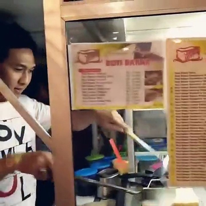 Indonesian Special Street Food ROTI BAKAR