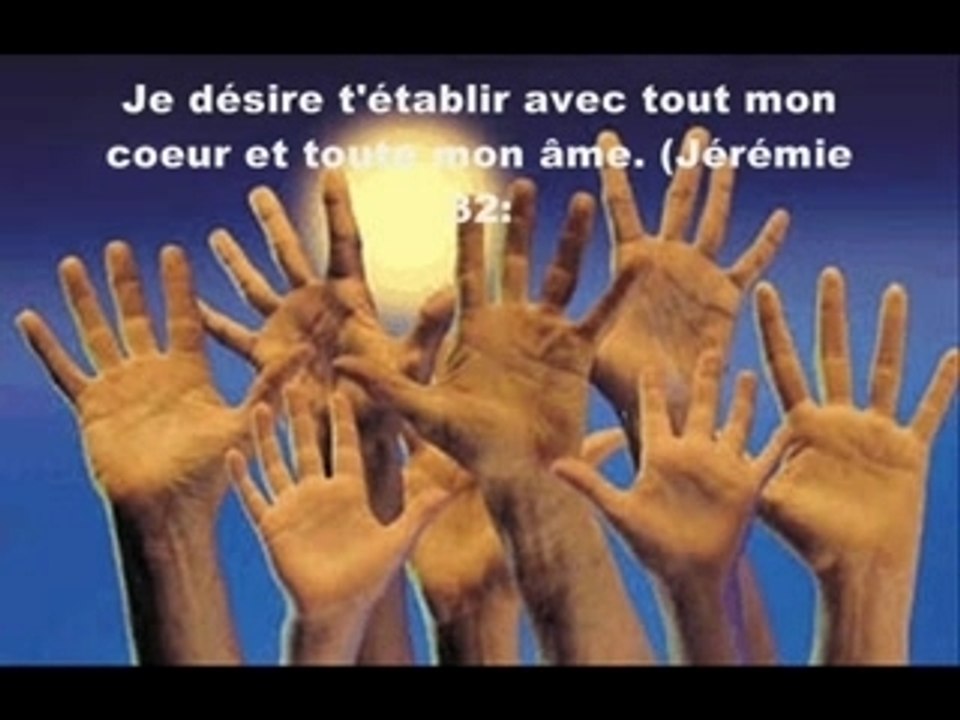 Lettre de l'eternel pour ses enfants