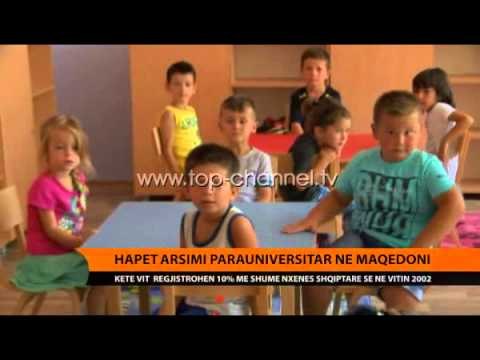 Nis arsimi parauniversitar në Maqedoni - Top Channel Albania - News - Lajme