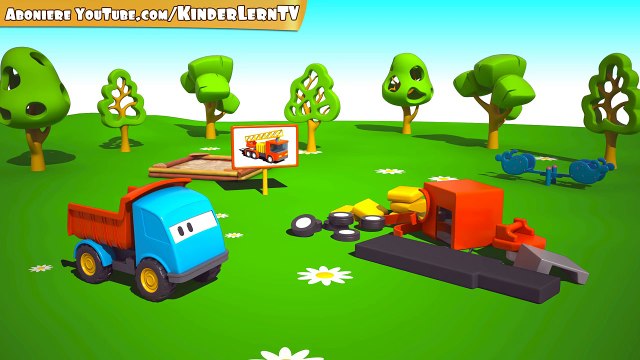 Leo der neugierige Lastwagen - Leo und das Feuerwehrauto - Können wir das schaffen?