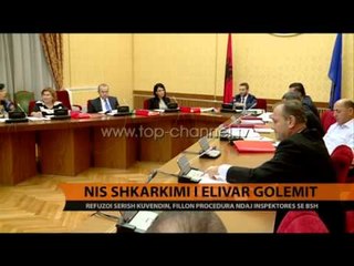 Nis shkarkimi i Elivar Golemit - Top Channel Albania - News - Lajme
