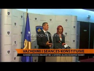 Kosovë, shtyhet seanca konstituitive - Top Channel Albania - News - Lajme