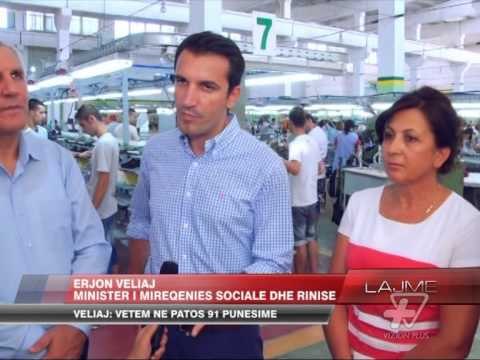 Veliaj: Prioritet punësimi i grave, vetëm në Patos 91 punësime - News, Lajme - Vizion Plus