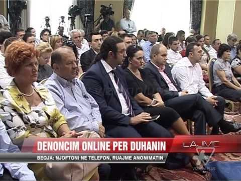 Beqja: Njoftoni në telefon për te denoncuar pirjen e duhanit - News, Lajme - Vizion Plus