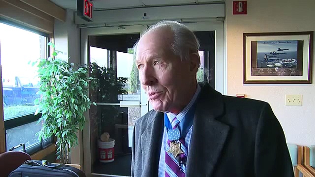 Medal of Honor recipient downed own plane to save comrade