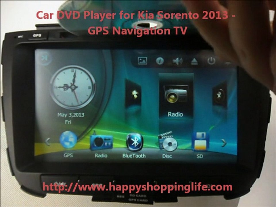 Car Stereo for Kia Sorento Car GPS Navigation Radio DVD Bluetooth TV