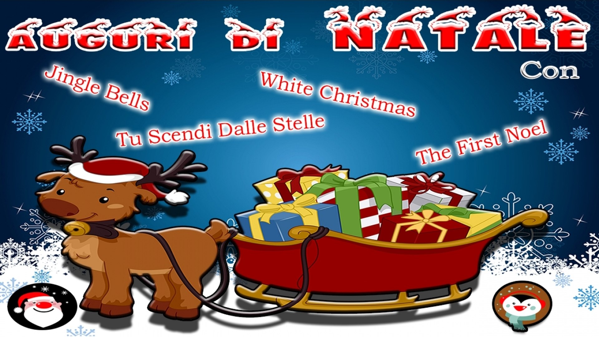 Buon Natale Jingle Bells.Christmas Songs Auguri Di Natale Con Jingle Bells White Christmas Tu Scendi Dalle Stelle Ed Altre Video Dailymotion