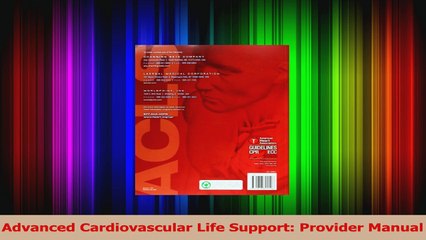 Advanced Cardiovascular Life Support Provider Manual Read Online