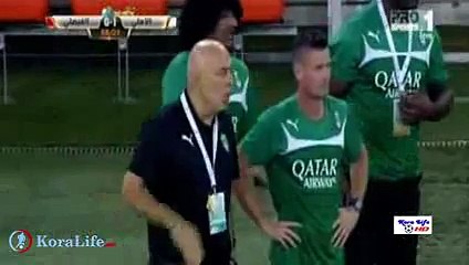 ‫هدف اسلام سراج الاهلى الاول فى الفيصلي - فارس عوض HD‬