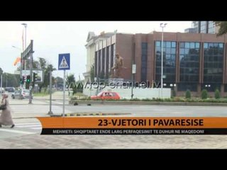 23-vjetori i pavarësisë së Maqedonisë - Top Channel Albania - News - Lajme