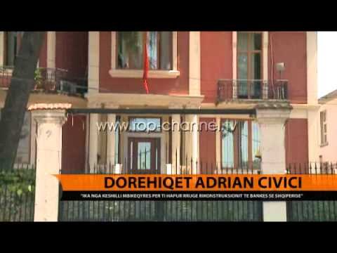 Dorëhiqet Ardian Civici - Top Channel Albania - News - Lajme