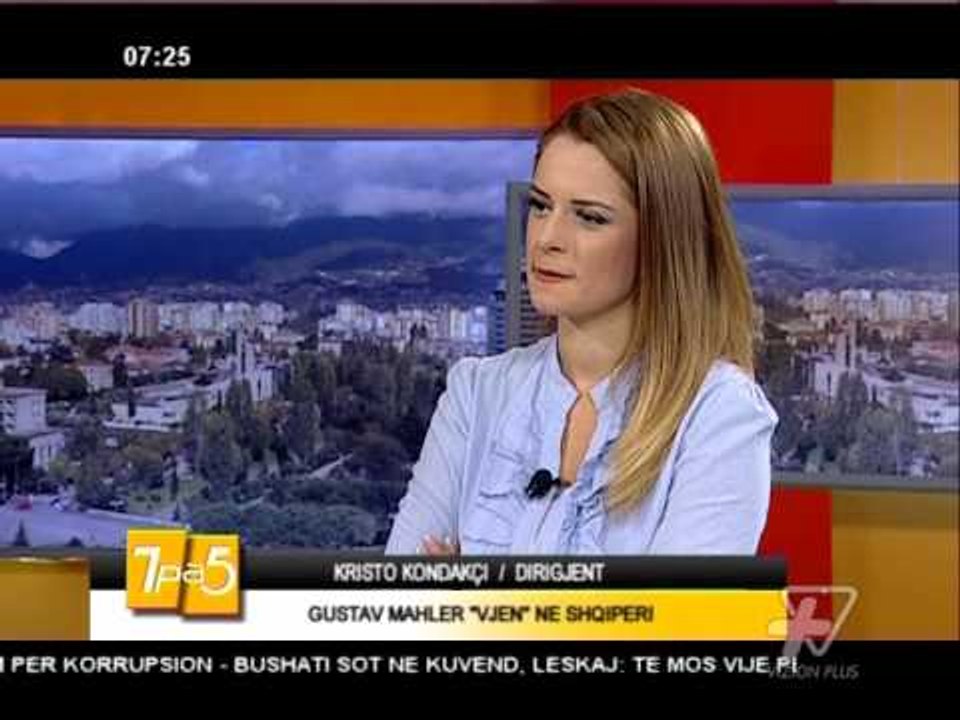 7pa5 - Gustav Mahler vjen ne Shqiperi - 10 Shtator 2014 - Show - Vizion Plus