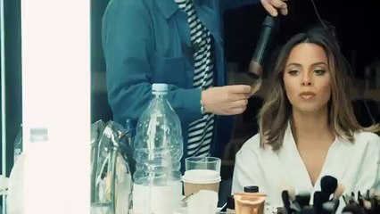 Behind the scene of Rochelle Humes latest Very collection
