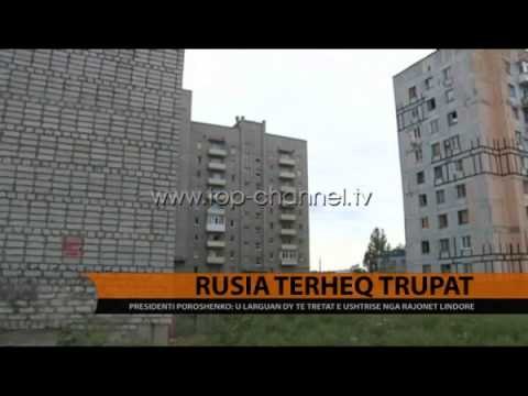 Poroshenko: Trupat ruse po terhiqen - Top Channel Albania - News - Lajme