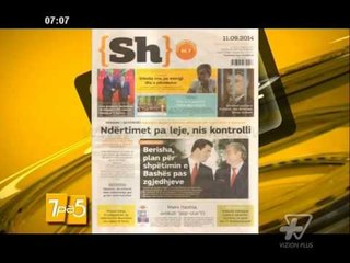 7pa5 - Pjesa e pare - 11 Shtator 2014 - Show - Vizion Plus