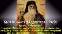 Spiritual elders of Greek Orthodox Christianity. Holy men of our times. Orthodox chant in Greek 