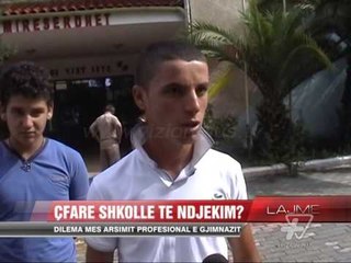 Dilema mes arsimit profesional e gjimnazit - News, Lajme - Vizion Plus