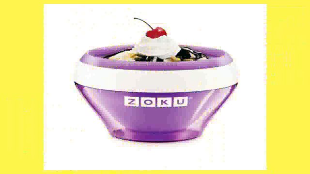 Best buy Ice Cream Machines Zoku Purple Ice Cream Maker Instant Ice Cream Maker
