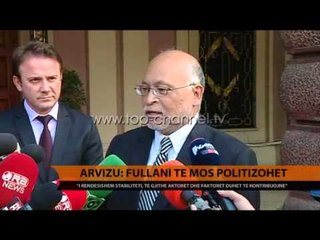 Arvizu: Fullani të mos politizohet - Top Channel Albania - News - Lajme