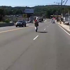 This Guy Has Wheelie skills