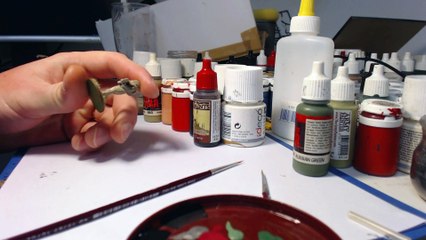 13 Lining Peindre des figurines Eskice Miniature