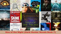Download  Sins of the Night DarkHunter Novels Book 7 Ebook Online