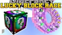 PopularMMOs Minecraft: SPIRAL OF DEATH - Pat and Jen Lucky Block Mod GamingWIthJen