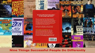 Read  Nine Things Successful People Do Differently EBooks Online