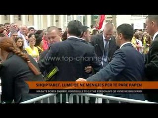 Masa të forta sigurie, kontrolle personave që hynë në bulevard - Top Channel Albania - News - Lajme