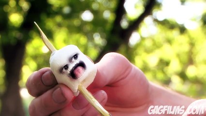 Marshmallows having a bad day.