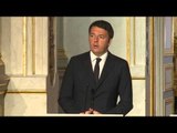 Parigi - Incontro Renzi - Hollande, dichiarazioni alla stampa - senza traduzione- (26.11.15)