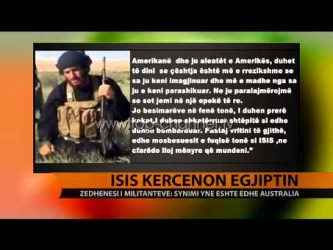 ISIS kërcënon Egjiptin - Top Channel Albania - News - Lajme