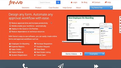 Frevvo Workflow Tutorial: Create Purchase Orders