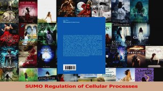 Read  SUMO Regulation of Cellular Processes Ebook Free