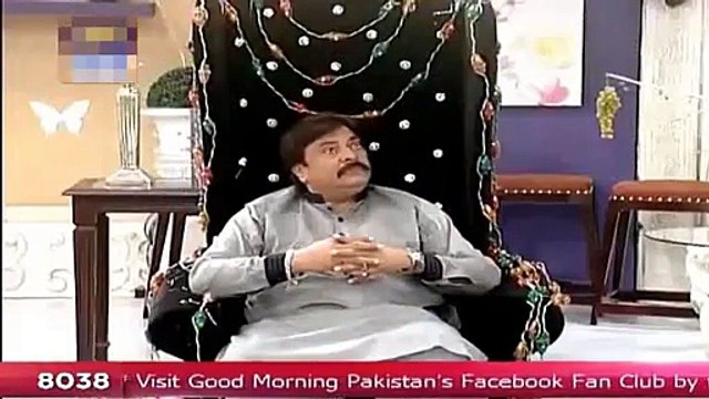 Shabbir Jan gets angry with Nida Yasir in Good Morning Pakistan Talk Show