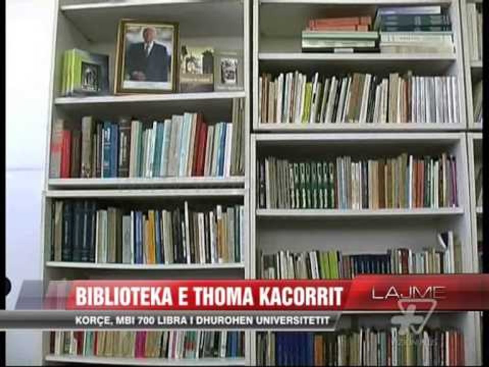Biblioteka e Thoma Kacorrit - News, Lajme - Vizion Plus