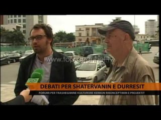 Debati për shatërvanin e Durrësit - Top Channel Albania - News - Lajme