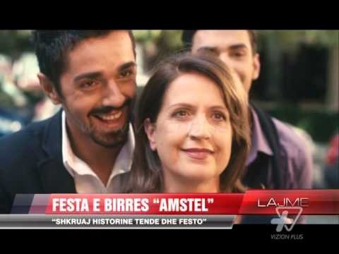 “Festa e birrës Amstel, shkruaj historinë tënde dhe festo” - News, Lajme - Vizion Plus