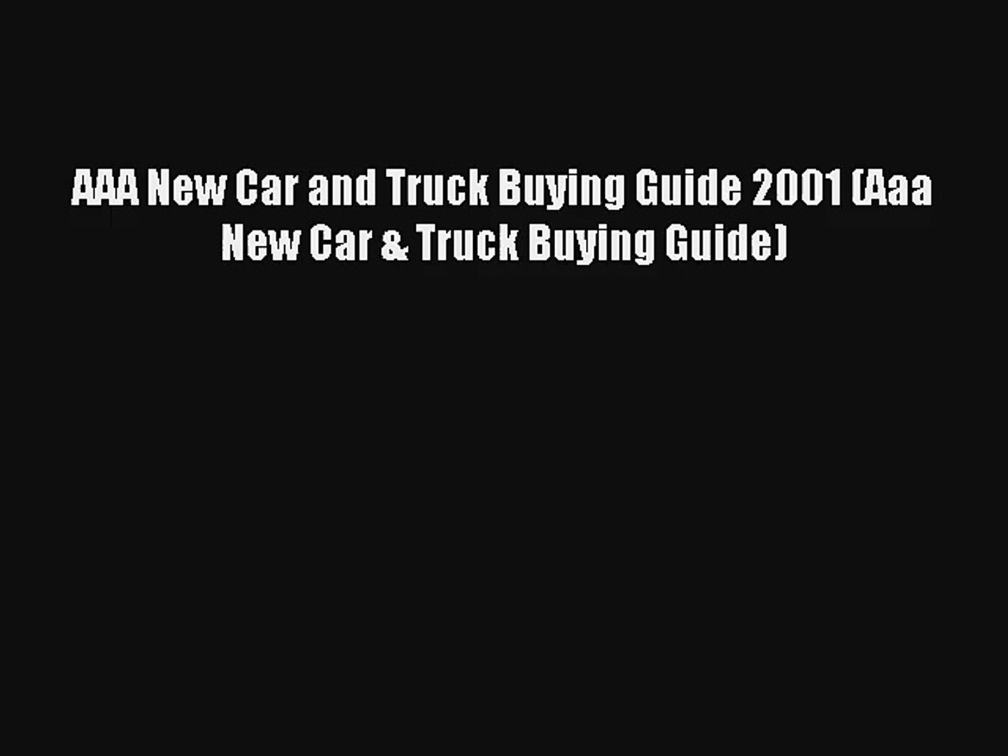 a New Car And Truck Buying Guide 01 a New Car Truck Buying Guide Pdf Download Video Dailymotion