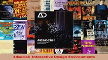PDF Download  4dsocial Interactive Design Environments PDF Online