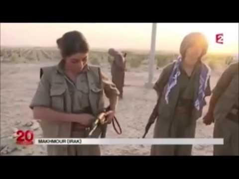 VETEVRITET USHTARJA KURDE NENE E DY FEMJEVE DUKE VRARE EDHE SHUME MILITANTE TE ISIS LAJM