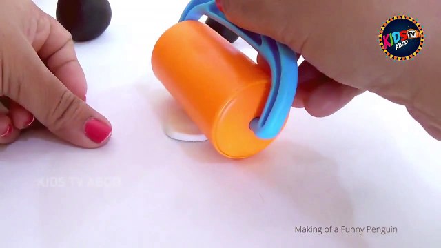 Clay Modeling of a Funny Penguin for kids - Water Animal Clay Modeling
